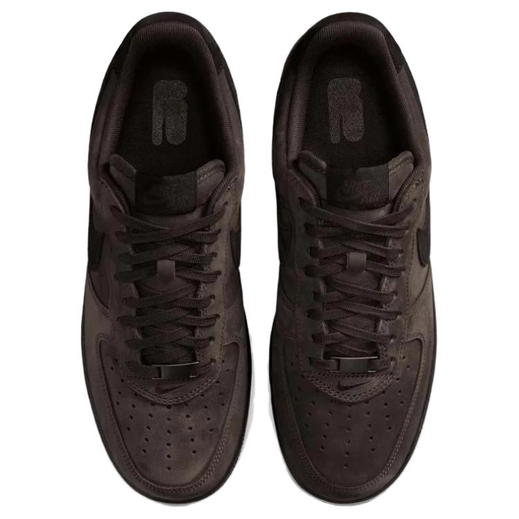 Nike Air Force 1 Skateboard Shoes Men's Low Top Dark Brown IO9555-202