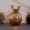 Bird Tea Light Candle Holder/ Lantern Antique Gold Finish Decorative Item Diwali Gifts | Home Decoration | Gifts |