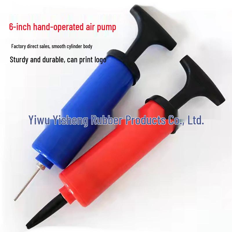 

Ручной насос для накачивания воздухом: Совместим с баскетбольными мячами, футбольными мячами, мячами для йоги, балансировочными подушками и включает воздушную иглу Durian Ball.