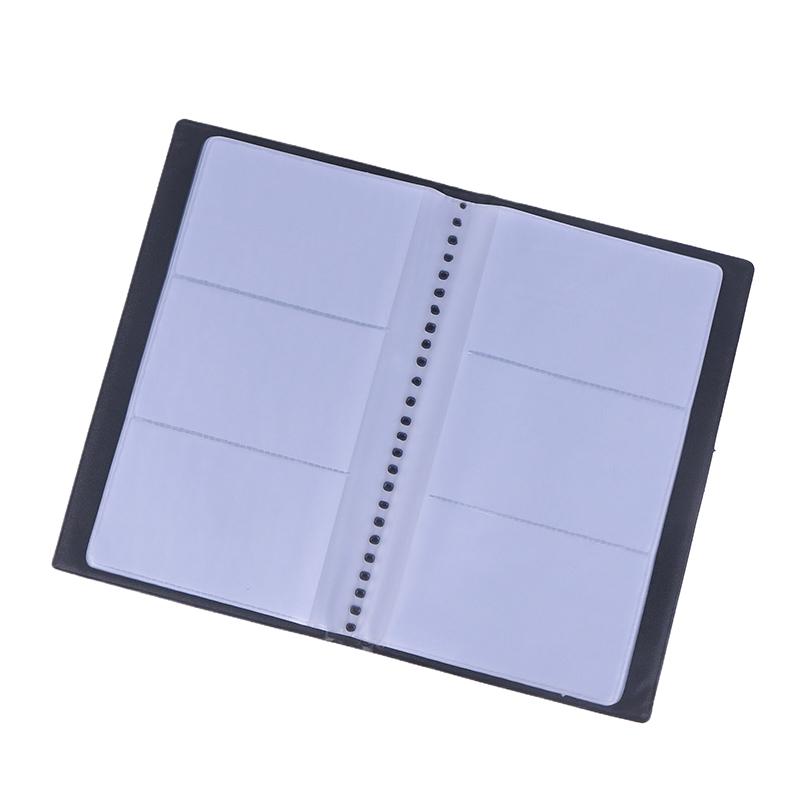 180 Karten Position Leder Visitenkartenhalter Buch Etui Organizer Visitenkarten Ausweis Kreditkartenhalter Etui