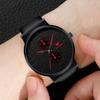 Top Luxury Men's Watches Dial Man Sports Watches Simple Black Leather Electronic Male Wrist Timepiece Gifts Fashion And Casual