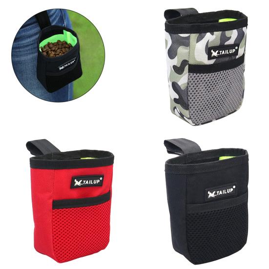 Bolsa de Lanche para Treino de Cães de Estimação Portátil para Exterior Recompensa de Alimentação Cintura Bolso para Guloseimas