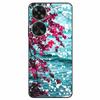 For Huawei Nova 12 SE Case Soft TPU Flowers Beautiful Pattern Phone Cases for Nova12SE Nova 12SE Protect Covers Silicone Capas