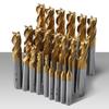1.5-10mm End Mill Set 7pcs/11pcs 4 Flutes Titanium Coated High Speed Steel CNC Mill Cutter Tool for Wood Metal Steel