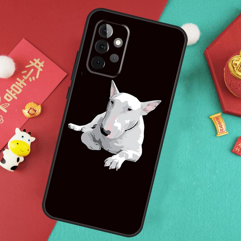 English Bull Terrier Dog Case For Samsung Galaxy A56 A36 A26 A16 A06 A13 A33 A53 A15 A35 A55 A34 A54 A12 A32 A52 A17