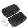 Motorcycle Brake Clutch Reservoir Master Cylinder Cover Cap Fluid Pump Cap Lid For Harley Touring Electra Street Glide Road King