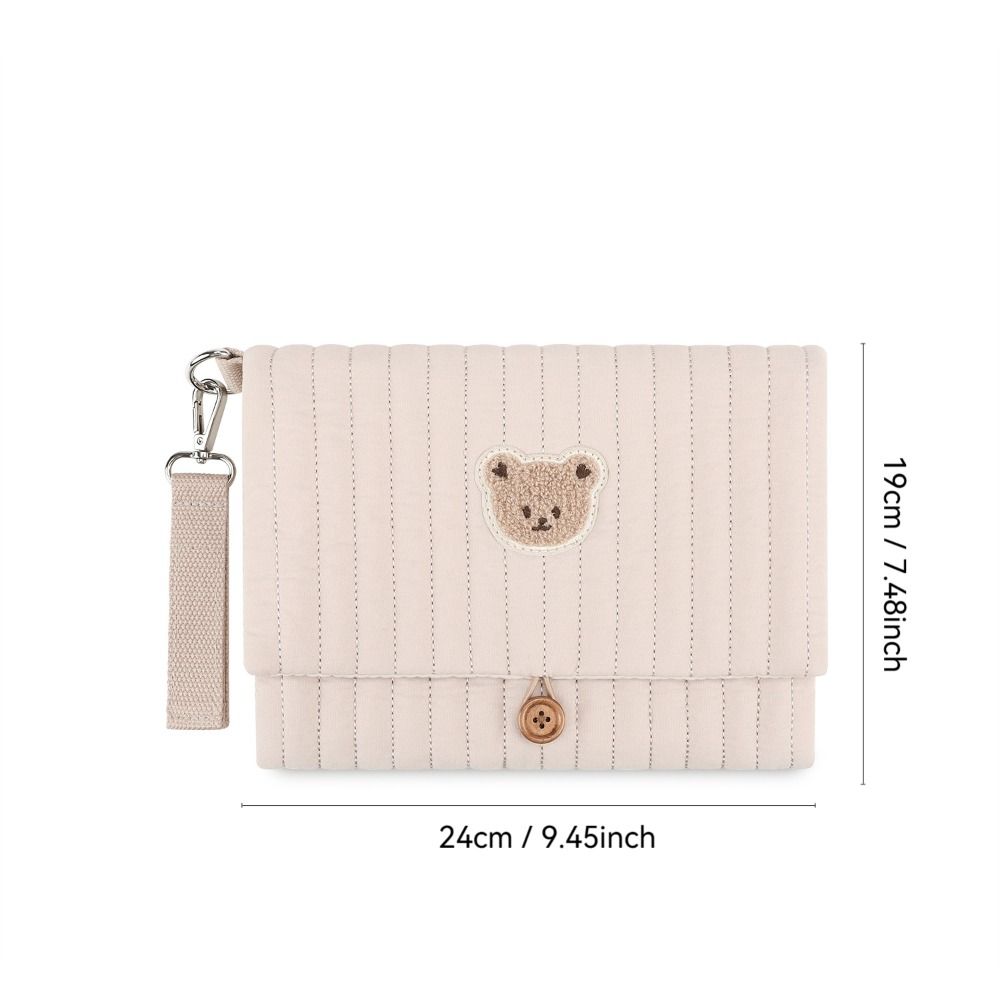 Foldable Baby Diaper Bag Bear Stroller Pouch Cute Diaper Organizer  Travel