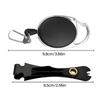Tackle Box Accessories Knot Tying Tool Line Cutter Fishing Clippers with Retractor Multifunctional Fly Fishing Nipper