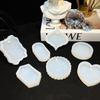 DIY Diamond Listing Silicone Epoxy Resin Mold Diamond Irregular Aromatherapy Pendant Tag Keychain Jewelry Mold Tools