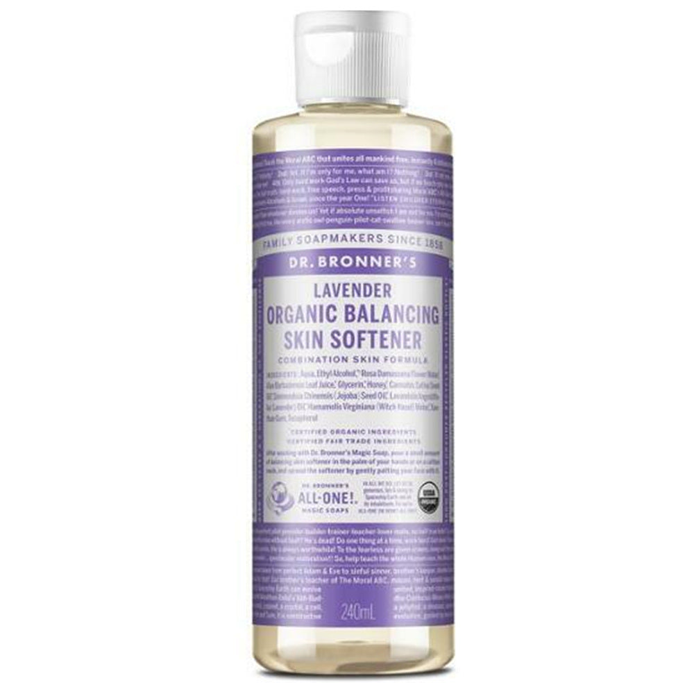 DR.BRONNER S Lavender Balancing Skin Softener 240 ml