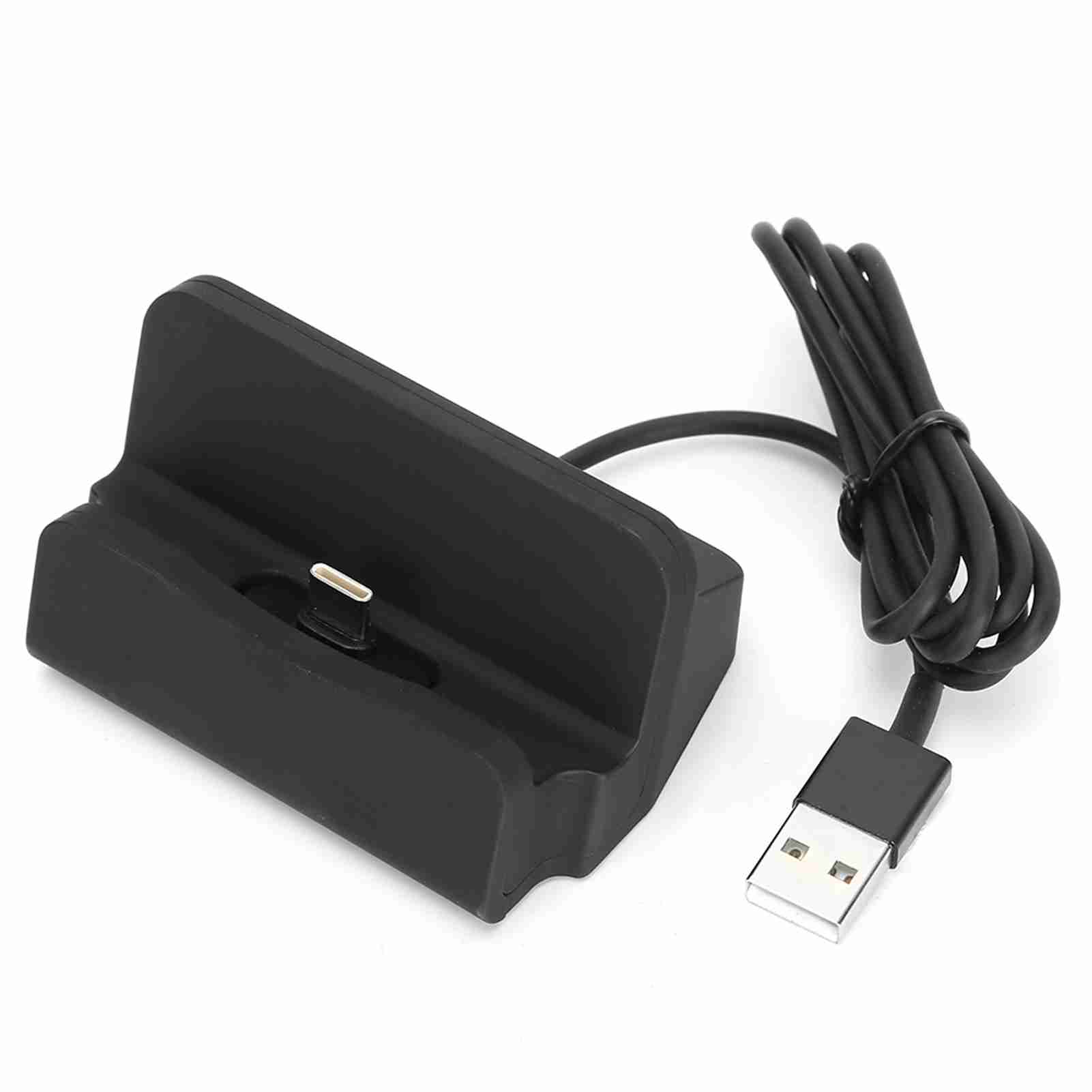 

Type C Mobile Phone Charging Base Stand Charger for Samsung Huawei P9 P20pro Mate10(Black ) чёрный