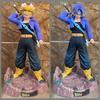 Super Saiyan, Future Warrior, Super Large, Trunks, Double Head Sculpture, Ornament, Model, Boxed Figure