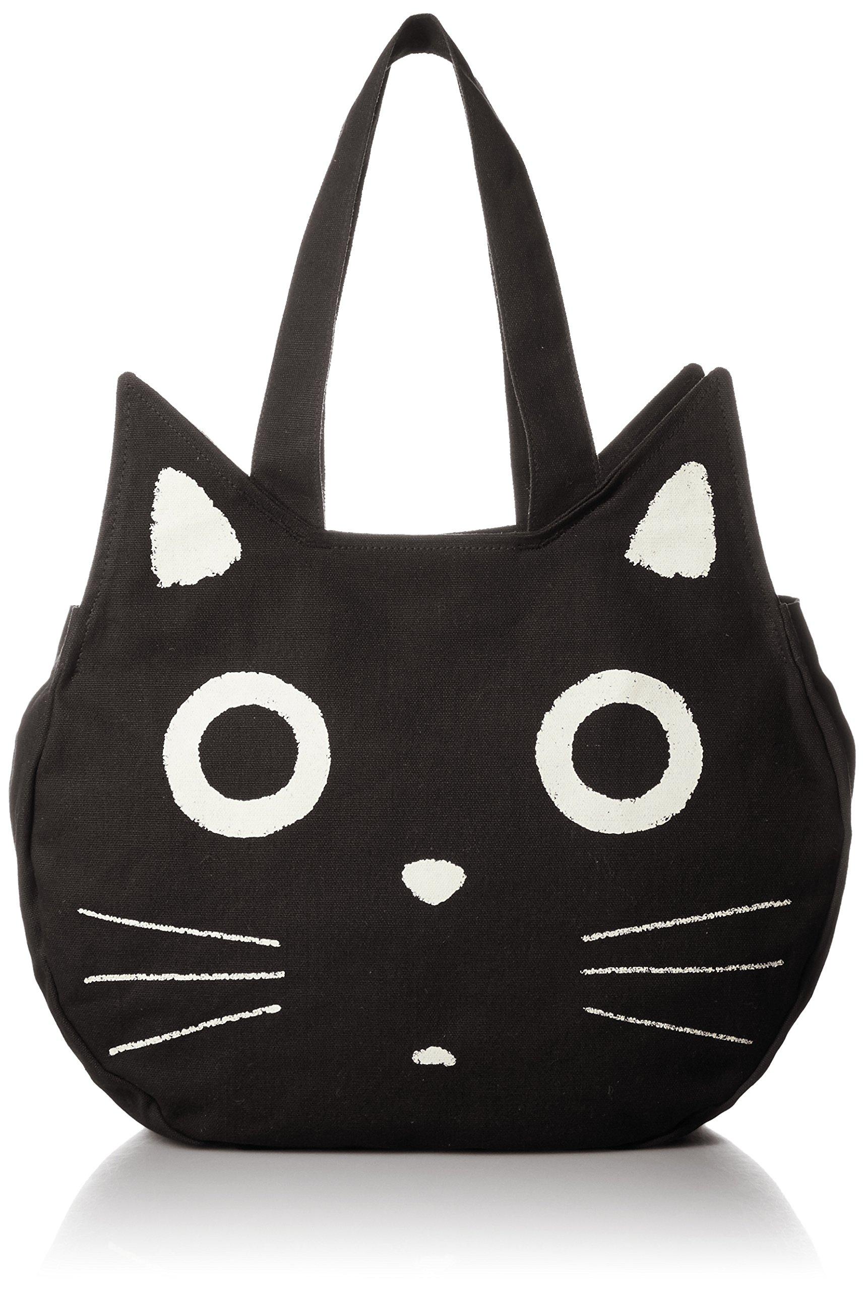 

Noah Family Tama-chan Face Bag, Large, A740, Black