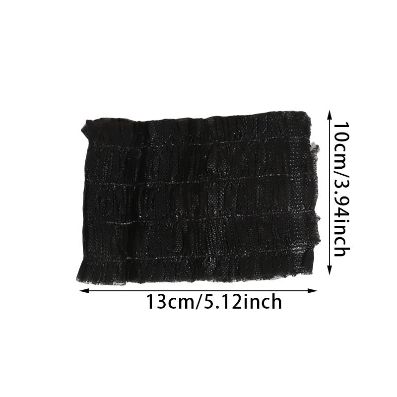 100 Stück Damen Einweg Spa Stirnbänder Weiche Vlies Gesichtsbehaarungswickel Schönheits Gesichtsreinigung Dehnbar Elastische Haarbander