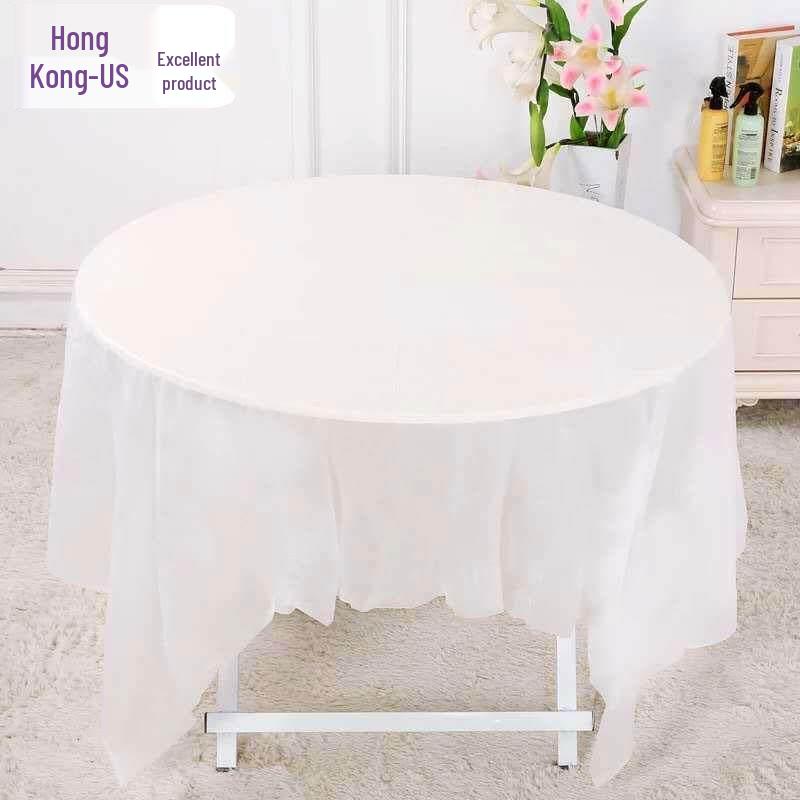 

ZISIZ Thick Disposable Plastic Tablecloth