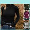 Women's Winter Turtleneck Sweater Casual Slim Fit Long Sleeve Warm Tops Blouse