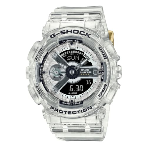 Casio G-SHOCK 40th Anniversary Clear Remix GMA-S114RX-7AJR Women's Watch, Clear