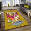 1pc Flintstone Design Area Rug - Non-Slip, Soft & Cozy Floor Mat for Living Room, Bedroom, Office - Indoor/Outdoor Decorative Carpet