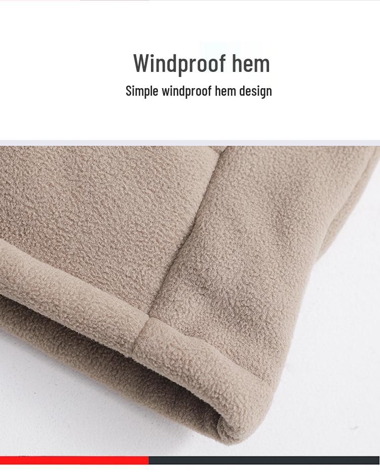 Unisex 2025 Cotton Coat: Short Fleece Stand-up Collar Cardigan for Autumn/Winter, Double-Sided Thick Warm Outerwear.