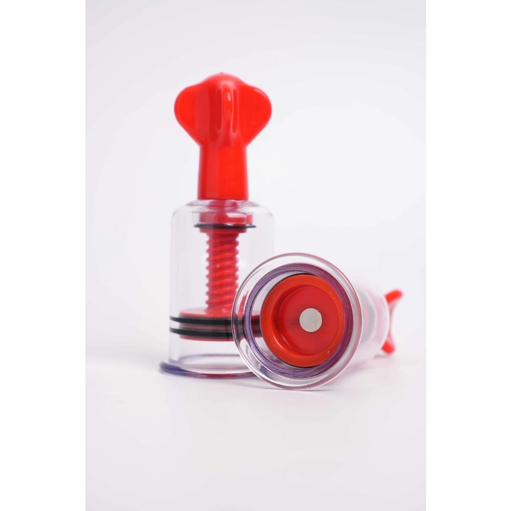 1 Pair Breast Nipple Sucker Clitoris Sucker Clamp Breast Vacuum Pump Enlargement G-spot Stimulate Massager Sex Toy For Women Men