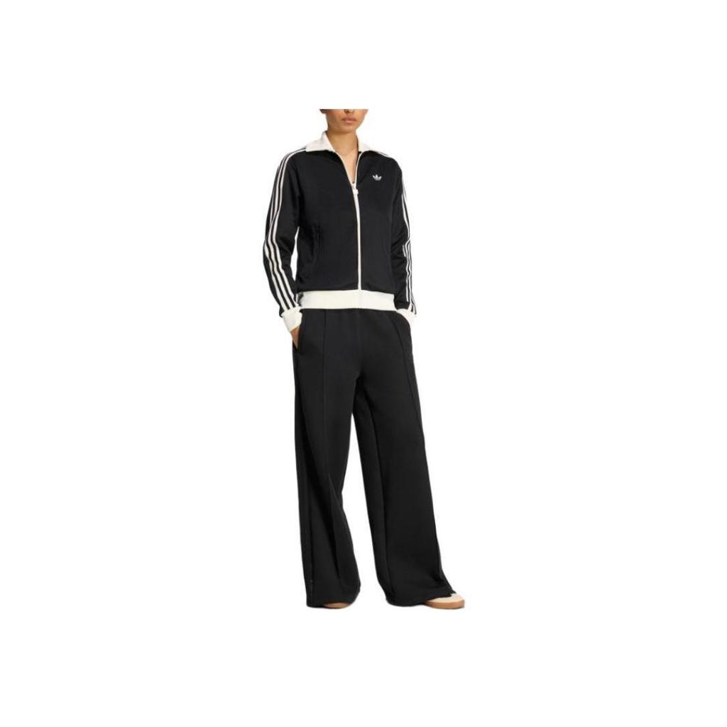 Adidas Originals Firebird Classic Full Zip Track Jacket Women Black White KD7969