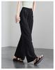 Elastic Waist Tie Thin Wide Leg Pants for Women In Summer 2025, Fashionable, Loose and Versatile, Slimming and Floor Hugging Pants