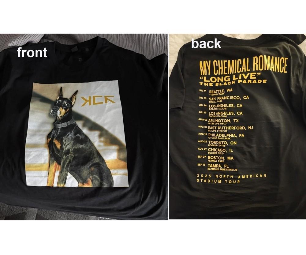 

NEW!!! My Chemical Romance The Black Parade Tour LA merch 2025 reprint T-Shirt L