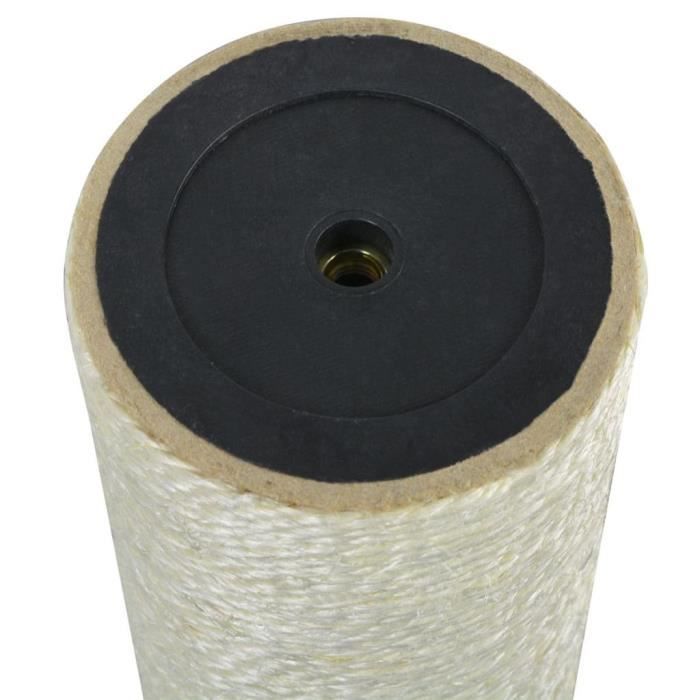 VidaXL Grattoir pour chats 8 x 20 cm 8 mm Beige