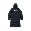 Li Ning Table Tennis Series 25Q4 Hooded Long Windproof Water-Repellent Warm Thick Big Logo Cotton Jacket Unisex Jacket Black AFMU037-6