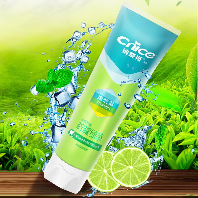 

Nice Lemon Green Tea Toothpaste