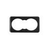 Suitable for Jaguar 16-20F-PACE X761 Carbon Fiber Gear Rear Drainage Cup Frame Decoration Sticker Car Interior