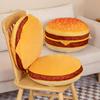 40cm Plyšová hračka Hamburger PP bavlna výplň Útulný dotyk Mäkký Krásny Vankúš na chrbát Spoločník na spanie Simulácia 3D Plyšový Burger
