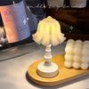 Retro Bedroom Desk Lamp Creative Flower Shape Night Light New Table Lamp