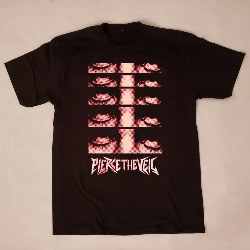 Постер Группы Pierce The Veil Футболка с коротким рукавом Унисекс S-5XL Репринт DO798 Унисекс Футболка XXL