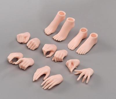 Figurină pentru corp feminin frumos, set 7PS, mâini și picioare drăguțe, degete orhidee, ten normal TAN [TOYBARJAPAN] 1/6 Accesorii/ANT (pentru Corp)