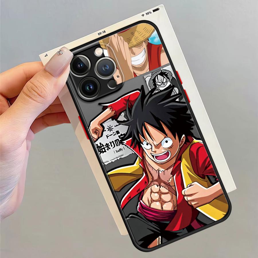 Case for Apple iPhone 16 Pro 7 8 SE 6s 16e 13 Pro 11 Pro Max 14 XR XS X 12 Mini 15 Pro Max SE Soft Shell Anime O-One Piece