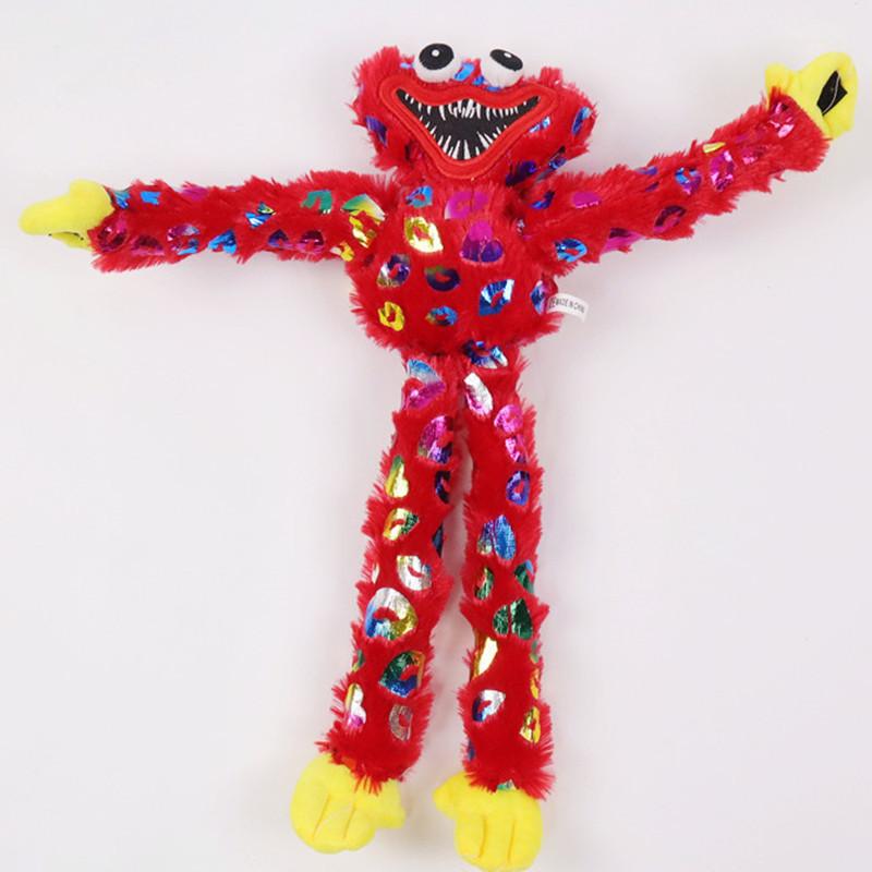

Poppy Colorful Playtime Lips Sequins Poppy Plush Toy Soft Stuffed Doll Gift Kid красный