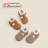 Soft-Soled Toddler Shoes: Boys' Baby Birkenstocks, Fleece Infant Shoes, Korean Style Leather Shoes, Girls' Cotton Shoes, Winter Warmth