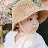 Fashion Sun Protection Casual Beach Hat Lace Baby Hat Straw Cap Panama Cap