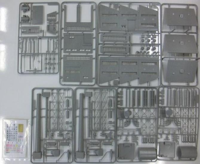 Greenmax N gauge 2144 Plant Factory (unpainted kit)