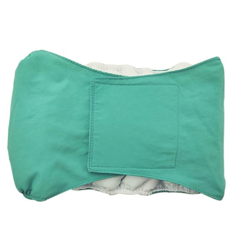 

Dog Period Briefs Belly Bands Pantie Soft Suspener Comfortable Belly Wear Washable Pad S синий