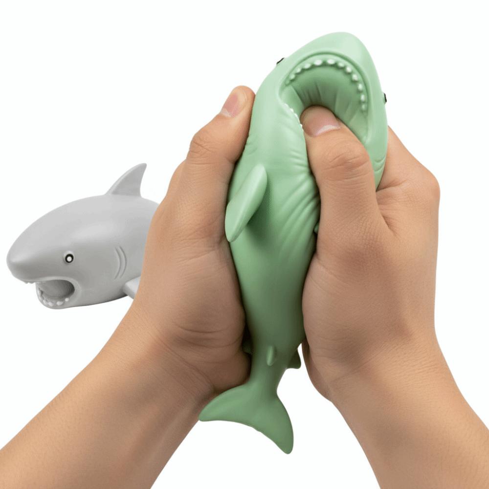 Slow Rebound Shark Fidget Toy Slow Rising Giant Shark Sensory Toy Home Decoration