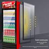 Supermarket Beverage Display Freezer - Upright Single/Double Door Refrigerator for Drinks and Beer Preservation