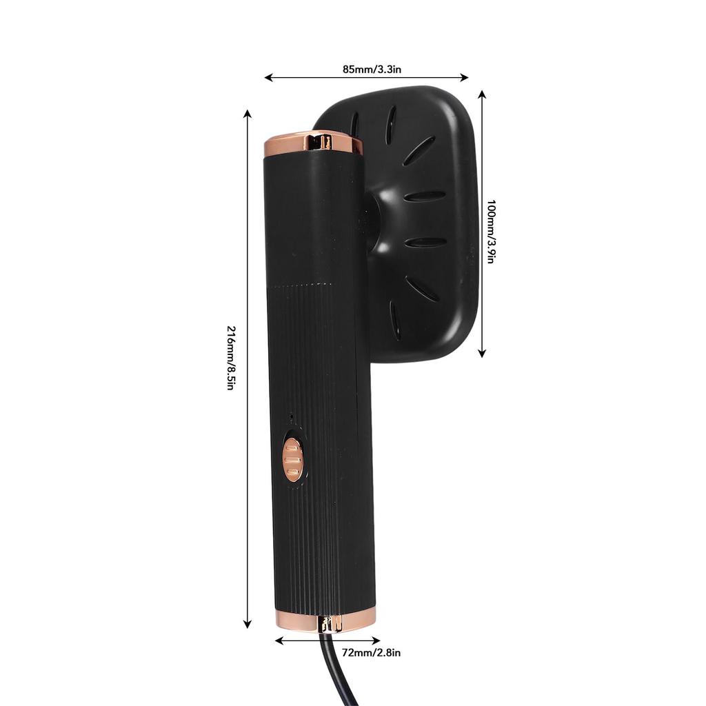 20ML Roterande Ångstrykjärn Handhållen Mini Bärbar USB-kontakt Ånggenerator Bärbar Klädångare Hem Resor Hängande Strykning