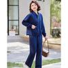 Paister Mid-Aged Women's Spring Autumn Tracksuit Set