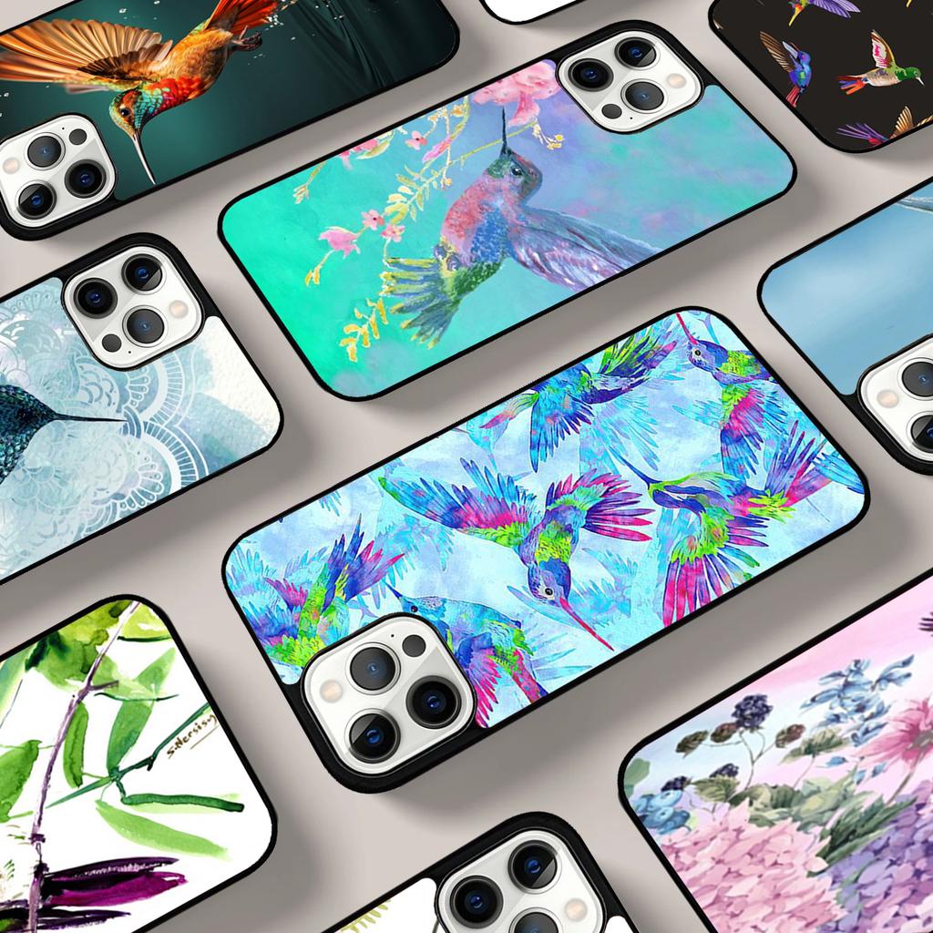 Schöne Kolibri-Vögel Handyhülle Für iPhone 17 Air 16 15 14 13 12 11 Pro Max Max Plus Bumper Hülle Cover