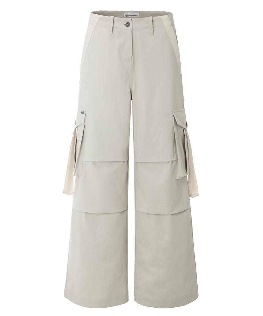 Inegi Archive Strap Cargo Pants (Ver.2) (Beige)