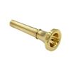 Gold Lacquered Copper Trumpet Mouthpiece for Military and Assault Trumpets