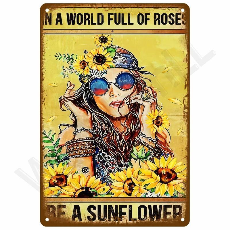 Vintage Metal Sign Wall Decor Coffee Bar Kitchen Cafe