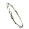 Altesse [L2062] - Silver Bracelet 'Câlin' White